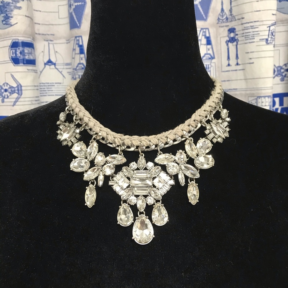 Chloe and Isabel Crystal Deco Drama Necklace